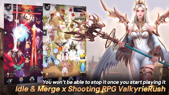 Valkyrie Rush 1.18.5. Скриншот 1
