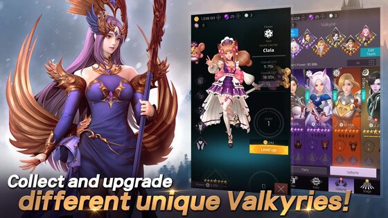 Valkyrie Rush 1.18.5. Скриншот 2