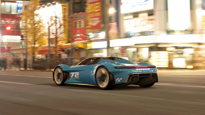 Porsche представила Vision Gran Turismo: эксклюзивное авто для консолей Sony