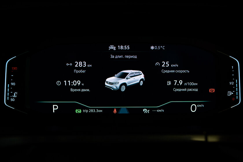 Раньше таких называли хетчбэками. Тест-драйв Volkswagen Taos (2021) — Экстерьер и интерьер. 28