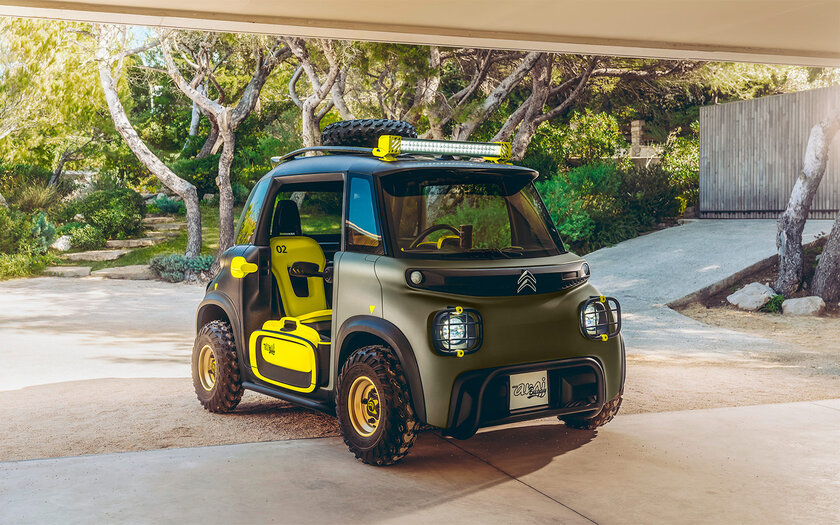 Citroen представила концепт My Ami Buggy — идеальный автомобиль для путешествий