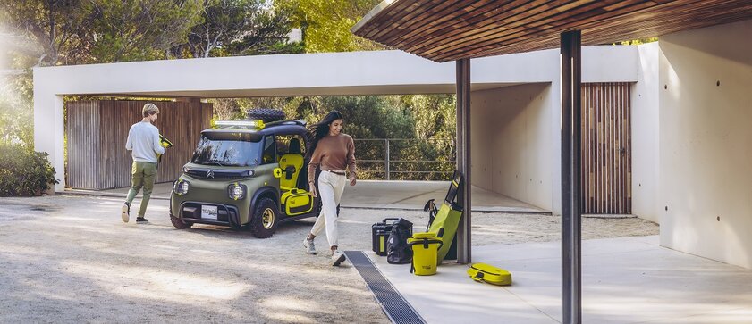 Citroen представила концепт My Ami Buggy — идеальный автомобиль для путешествий