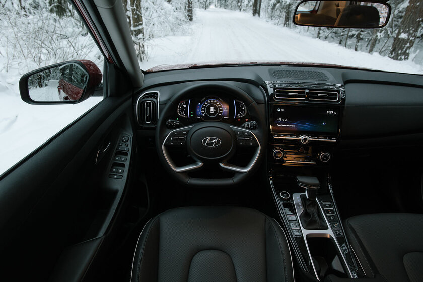 Такой же народный, но со смелым дизайном. Тест-драйв Hyundai Creta — Снаружи и внутри. 3