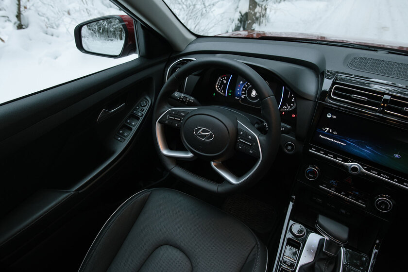 Такой же народный, но со смелым дизайном. Тест-драйв Hyundai Creta — Снаружи и внутри. 44