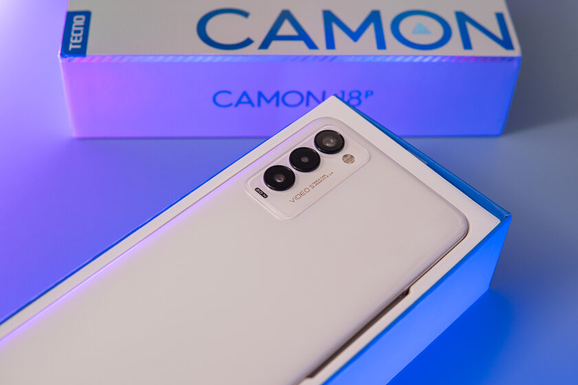Новый бренд завоёвывает наш рынок. Обзор Tecno Camon 18P — Внешний вид и эргономика. 2