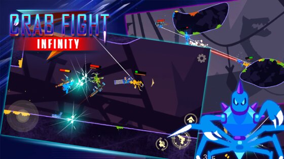 Crab Fight Infinity 1.36. Скриншот 7