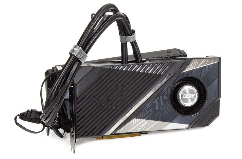 Жидкостное охлаждение вместо воздушного. Обзор ASUS Radeon RX 6800 XT STRIX OC Liquid Cooled — Отзыв. 1