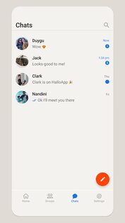 HalloApp 1.14.3. Скриншот 3