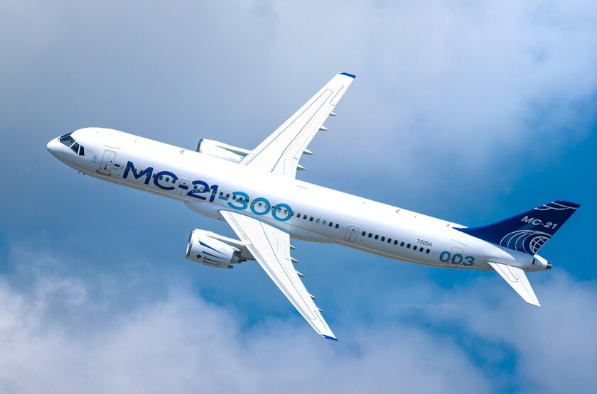Российский самолёт МС-21 с композитным крылом получил базовый сертификат типа