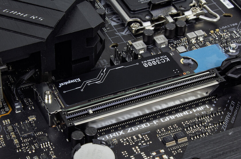 Обзор SSD Kingston KC3000 512 Гбайт: отличный накопитель с одним недостатком — Внешний вид, особенности конструкции. 4