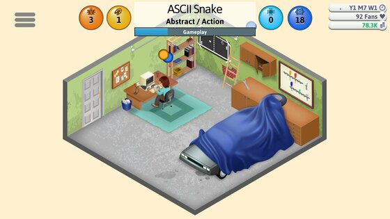 Game Dev Tycoon. Скриншот 1