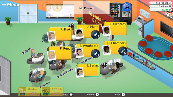 Game Dev Tycoon. Скриншот 2