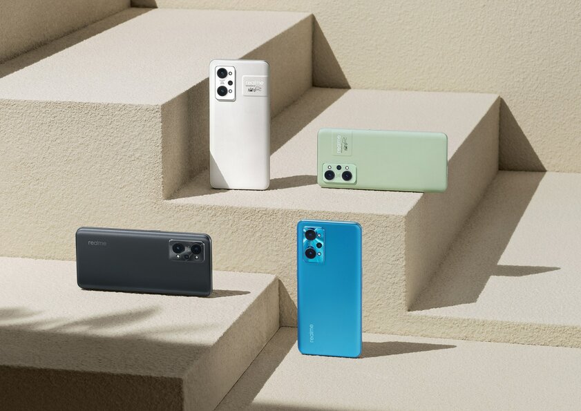 Представлены Realme GT 2 Pro с задней панелью из биополимера и Realme GT 2 — упрощённая версия флагмана