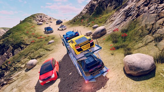 Джон: перевозка автомобилей на траке 1.8. Скриншот 11