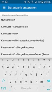 Keepass2Android 1.11-r0. Скриншот 7