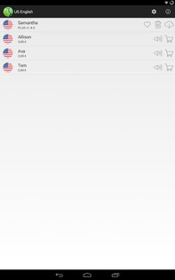 Голос Vocalizer (русский) 3.8.2. Скриншот 12