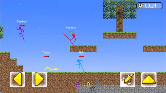 Stickman Hero Fight Battle War 1.7.5. Скриншот 2