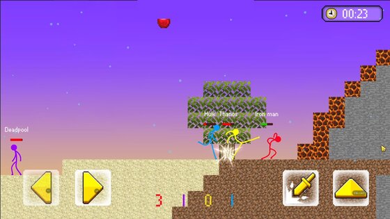 Stickman Hero Fight Battle War 1.7.5. Скриншот 5