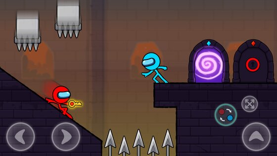 Red and Blue Stick: Animation 2.2.17. Скриншот 3