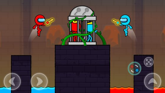 Red and Blue Stick: Animation 2.2.17. Скриншот 7