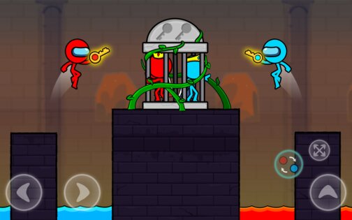 Red and Blue Stick: Animation 2.2.17. Скриншот 23