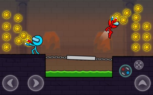 Red and Blue Stick: Animation 2.2.17. Скриншот 24