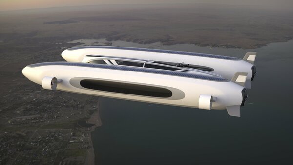 Итальянская компания показала летающую яхту. Это обворожительный концепт, есть видео