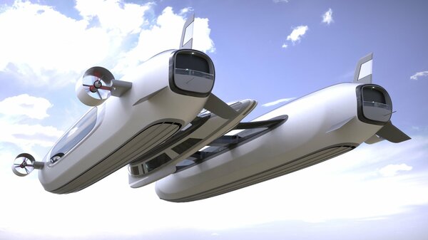 Итальянская компания показала летающую яхту. Это обворожительный концепт, есть видео