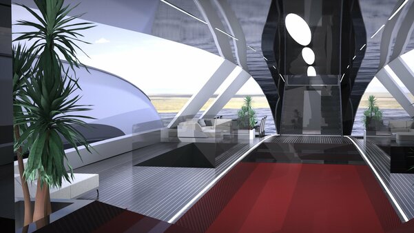 Итальянская компания показала летающую яхту. Это обворожительный концепт, есть видео