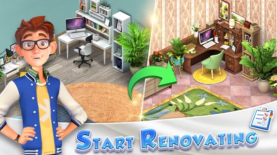 Solitaire Home Design 1.0.163. Скриншот 1
