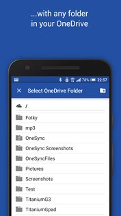 OneSync – автосинхронизация с OneDrive 7.2.2. Скриншот 4
