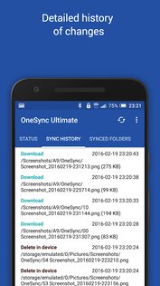OneSync – автосинхронизация с OneDrive 7.2.2. Скриншот 7