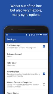 OneSync – автосинхронизация с OneDrive 7.2.2. Скриншот 8