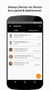 Wickr Me – приватный мессенджер 6.2.7. Скриншот 1