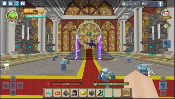 Sky Block Adventures 1.8.1.2. Скриншот 2