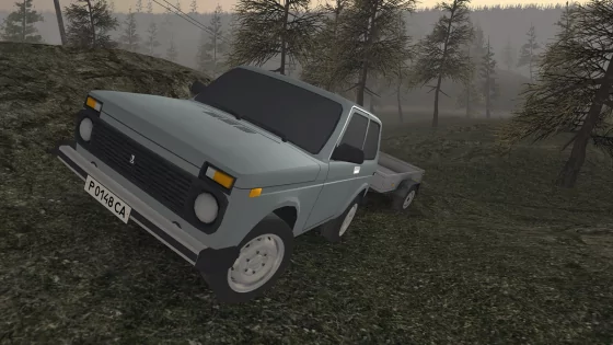 Forest Roads. Niva 1.17.80. Скриншот 1