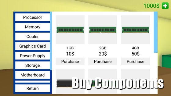 PC Simulator 1.8.0. Скриншот 3