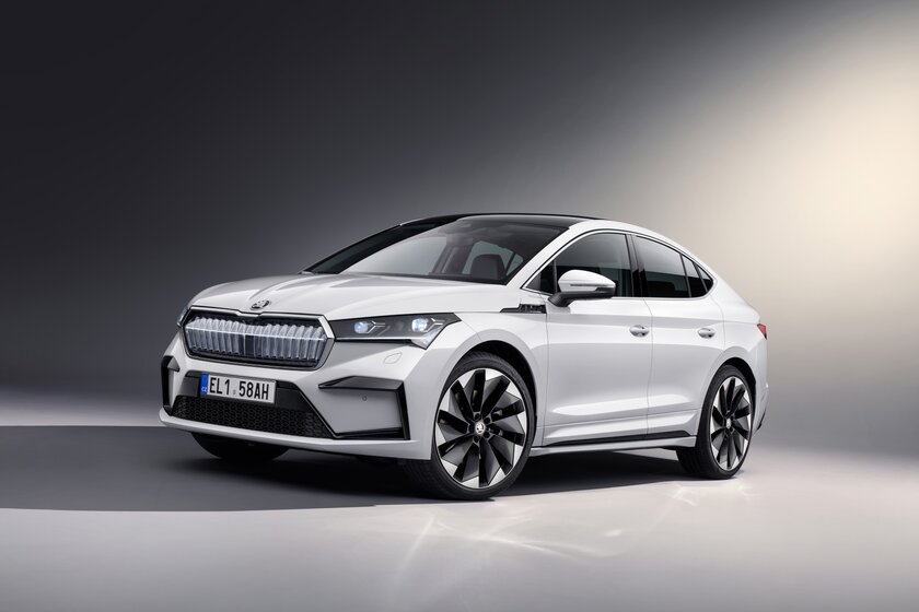 Skoda представила электрическое кросс-купе: спортивный кузов и 545 км на одном заряде