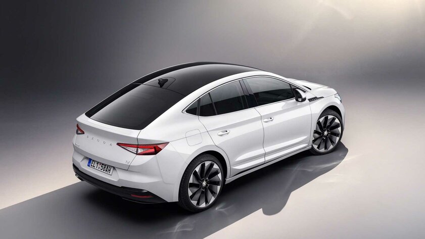 Skoda представила электрическое кросс-купе: спортивный кузов и 545 км на одном заряде