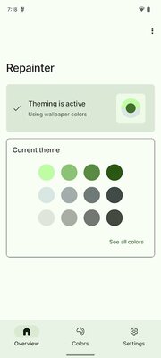 Repainter расширяет функционал динамической темы Android 12 так, как не позволяет Google