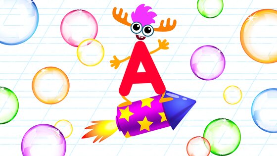Bini азбука для детей! Учим буквы и алфавит АБВ! 3.4.3. Скриншот 15