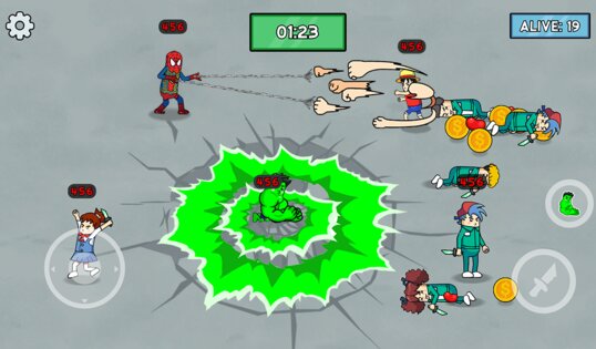 Survival 456 With Super Hero 1.2.2. Скриншот 12