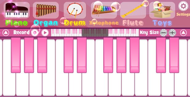 Pink Piano 1.23. Скриншот 1