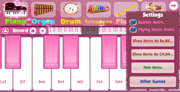 Pink Piano 1.23. Скриншот 3