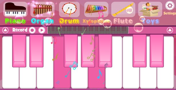 Pink Piano 1.23. Скриншот 5