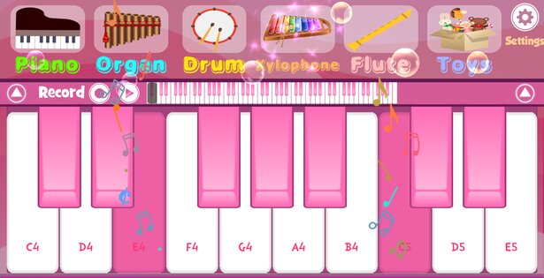 Pink Piano 1.23. Скриншот 7