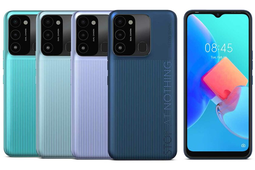 В России представлены крайне недорогие смартфоны TECNO с мощной батареей и NFC