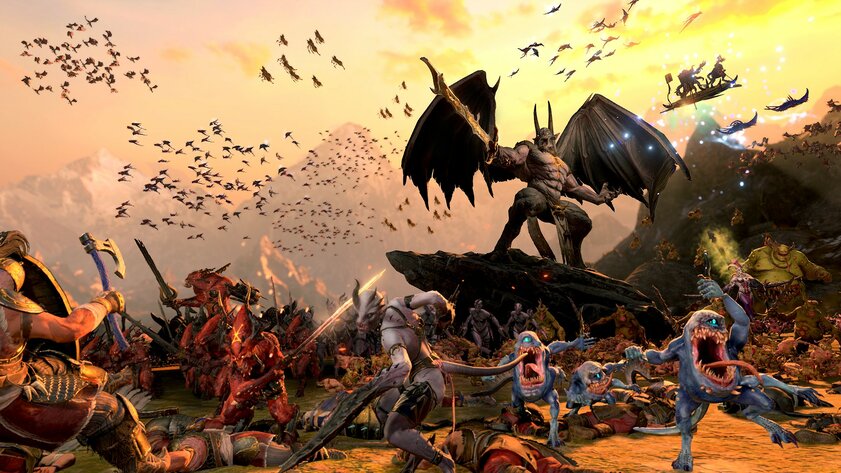 Хаос, масштабные сражения и шикарная графика — Total War: Warhammer III вышла на ПК