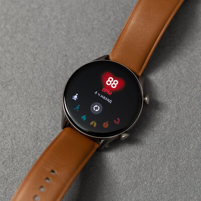 Не браслет в формате часов, а полноценные смарт-часы. Обзор Amazfit GTR 3 Pro — Базовые возможности. 7