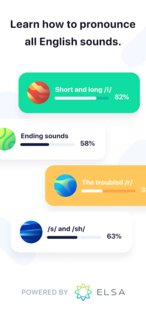 ELSA Speak – коррекция акцента 7.8.4. Скриншот 5